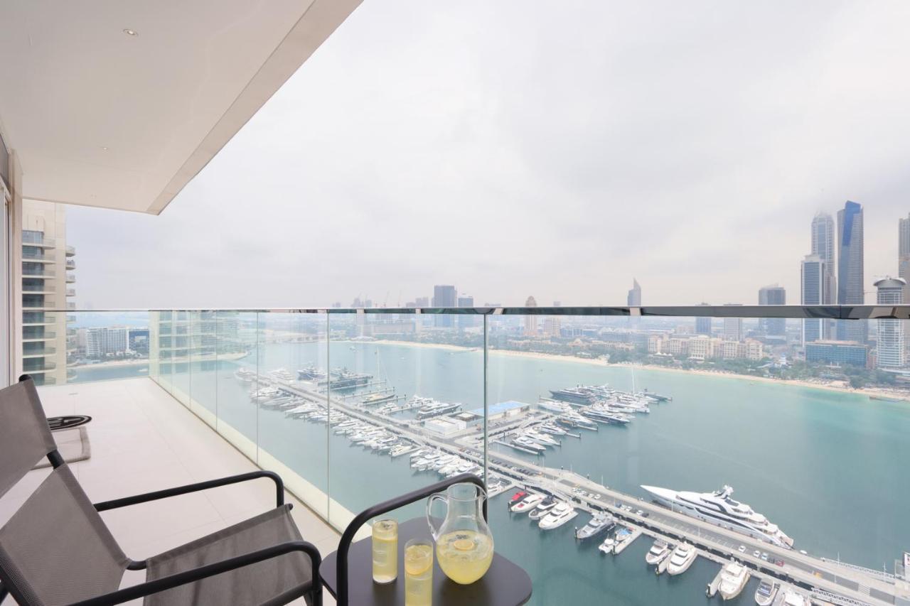 Livbnb Suites - 3 Bedroom With Private Beach Marina Skyline View Dubaï Extérieur photo