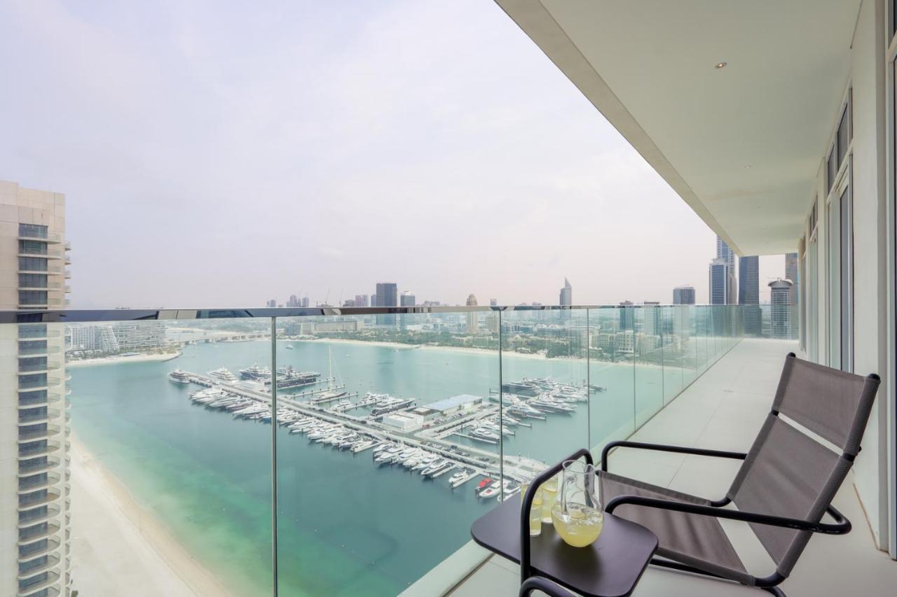 Livbnb Suites - 3 Bedroom With Private Beach Marina Skyline View Dubaï Extérieur photo