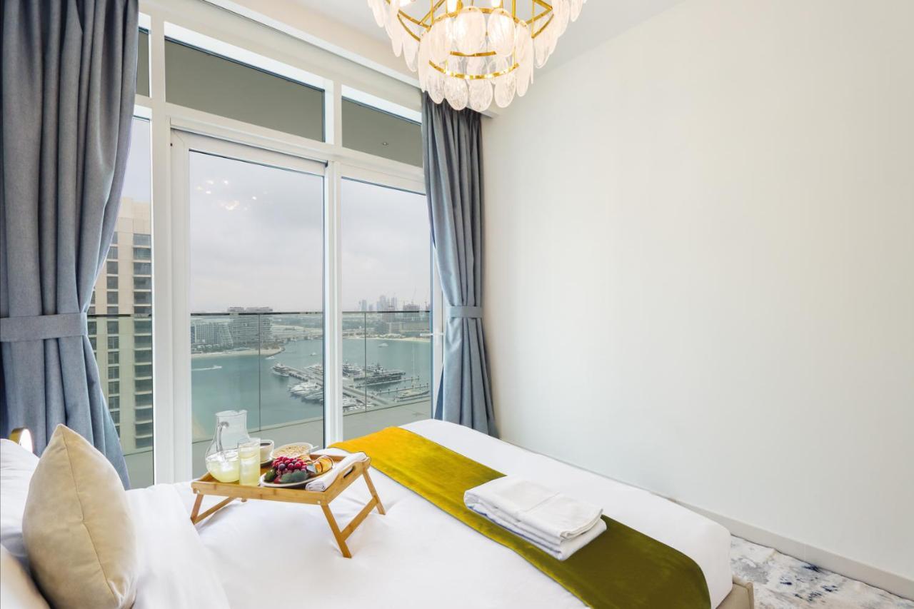 Livbnb Suites - 3 Bedroom With Private Beach Marina Skyline View Dubaï Extérieur photo